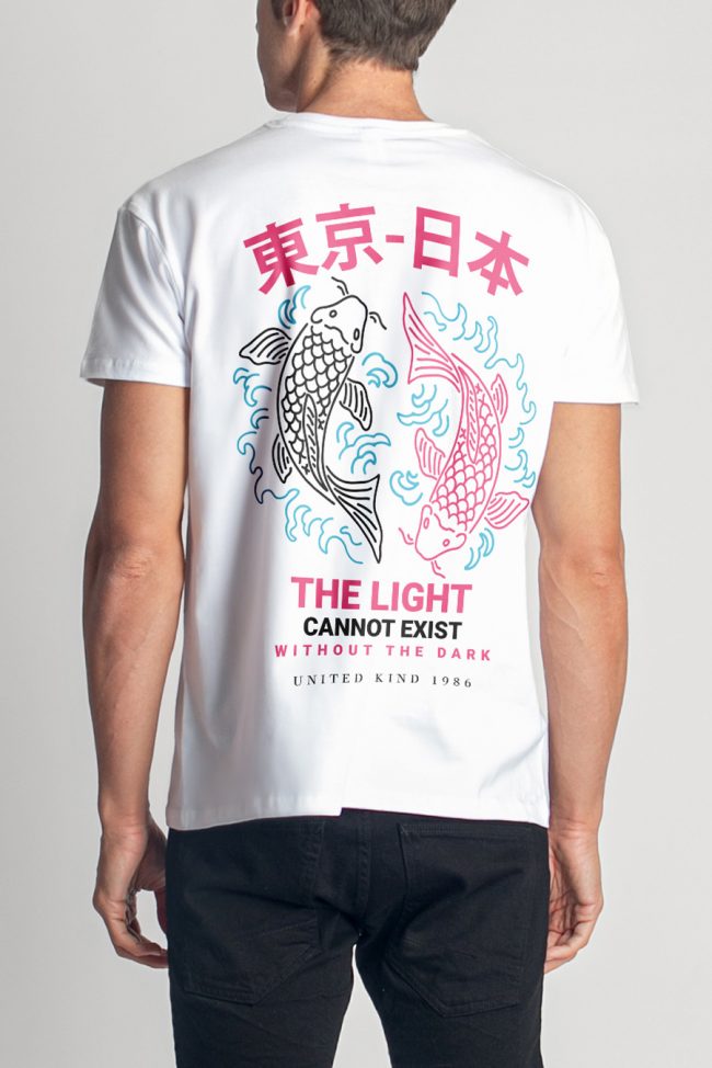 Light And Dark, T-Shirt σε Λευκό Χρώμα