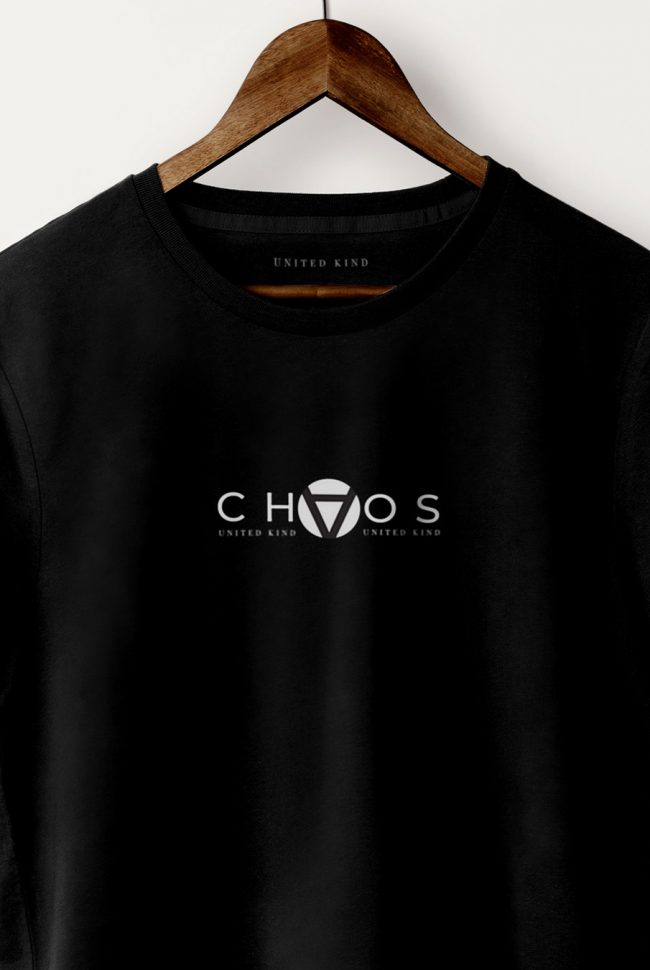 Uk Chaos, T-Shirt σε Μαύρο Χρώμα