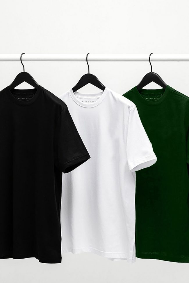 3 Pack Heavy Cotton Regular Fit T-Shirt With Crew Neck