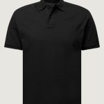 Premium Heavy Black Polo, Polo σε Μαύρο Χρώμα