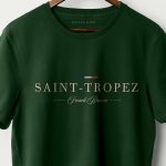 Saint Tropez Riviera, T-Shirt σε Πράσινο Χρώμα