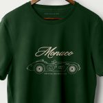 Monaco Racing Club, T-Shirt σε Πράσινο Χρώμα