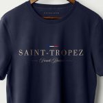 Saint Tropez Riviera, T-Shirt σε Μπλε Χρώμα