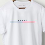 Paris, T-Shirt σε Λευκό Χρώμα