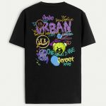 Urban Street Love, T-Shirt σε Μαύρο Χρώμα