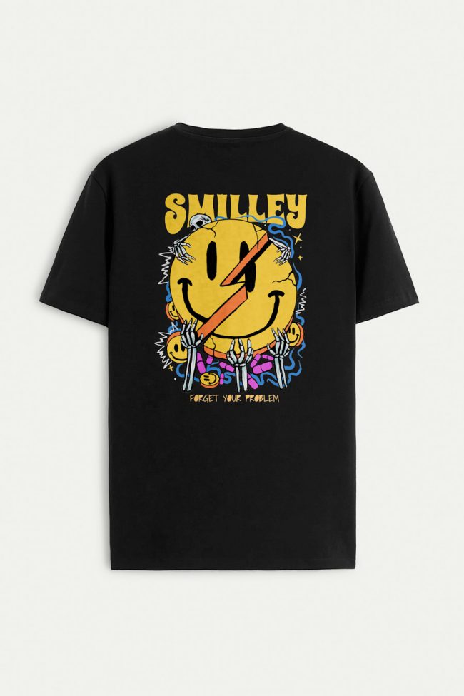 Forget Your Problem, T-Shirt σε Μαύρο Χρώμα