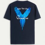 Your Own Paradise, T-Shirt σε Μπλε Χρώμα