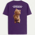 Teddys Opinion, T-Shirt σε Μωβ Χρώμα