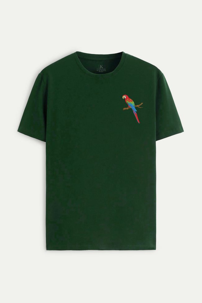 Jungle Parrot, T-Shirt σε Πράσινο Χρώμα