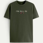 All In, T-Shirt σε Χακί Χρώμα