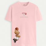 Champion Mindset Teddy, T-Shirt σε Ροζ Χρώμα