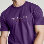 All In, T-Shirt σε Μωβ Χρώμα