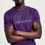 Impossible, T-Shirt σε Μωβ Χρώμα