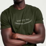 Veni Vidi Vici, T-Shirt σε Χακί Χρώμα