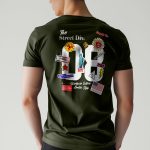 The Street Div, T-Shirt σε Χακί Χρώμα