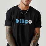 Diego Legend, T-Shirt σε Μαύρο Χρώμα