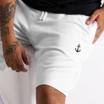 Anchor, Σορτσάκι Ανδρικό σε Λευκό Χρώμα