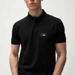 Paris La Vie Minimal, Polo σε Μαύρο Χρώμα