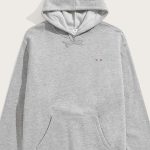 French Stripe, Φούτερ με Κουκούλα σε Γκρι Χρώμα
