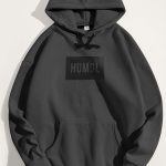 Humble In Grey, Φούτερ με Κουκούλα σε Iron Grey Χρώμα