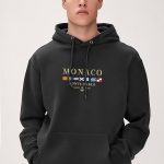 Monte Carlo, Φούτερ με Κουκούλα σε Iron Grey Χρώμα