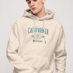 California Tennis Club, Φούτερ με Κουκούλα σε Εκρού Χρώμα