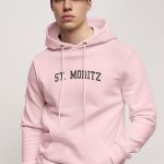 St. Moritz, Φούτερ με Κουκούλα σε Ροζ Χρώμα