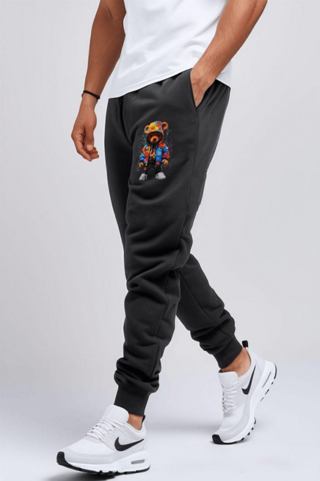 Rave Teddy, Παντελόνι Φόρμας σε Iron Grey Χρώμα