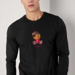 Alley Oop Teddy, Long Sleeve Μπλούζα σε Μαύρο Χρώμα