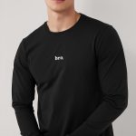 Bro, Long Sleeve Μπλούζα σε Μαύρο Χρώμα