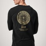 Polaris, Long Sleeve Μπλούζα σε Μαύρο Χρώμα