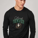 Denver Rich Club, Long Sleeve Μπλούζα σε Μαύρο Χρώμα