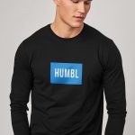 Humble Amsterdam Blue, Long Sleeve Μπλούζα σε Μαύρο Χρώμα