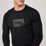 Humble Amsterdam, Long Sleeve Μπλούζα σε Μαύρο Χρώμα