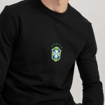 Favelas, Long Sleeve Μπλούζα σε Μαύρο Χρώμα