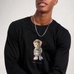 Way Too Cool Teddy, Long Sleeve Μπλούζα σε Μαύρο Χρώμα