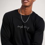 Simple Things, Long Sleeve Μπλούζα σε Μαύρο Χρώμα