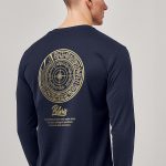 Polaris, Long Sleeve Μπλούζα σε Μπλε Χρώμα