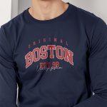 Boston Original, Long Sleeve Μπλούζα σε Μπλε Χρώμα