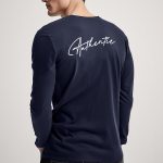 Authentic, Long Sleeve Μπλούζα σε Μπλε Χρώμα