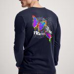 Freedom Whirlwind, Long Sleeve Μπλούζα σε Μπλε Χρώμα