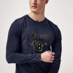 Legend 8, Long Sleeve Μπλούζα σε Μπλε Χρώμα