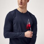 Boxing Legend, Long Sleeve Μπλούζα σε Μπλε Χρώμα