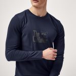 The Catfather, Long Sleeve Μπλούζα σε Μπλε Χρώμα