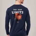 Stay Hungry, Long Sleeve Μπλούζα σε Μπλε Χρώμα