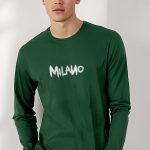 Milano Graffiti, Long Sleeve Μπλούζα σε Πράσινο Χρώμα