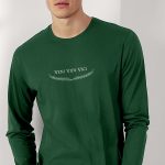 Veni Vidi Vici, Long Sleeve Μπλούζα σε Πράσινο Χρώμα