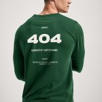 Empathy Not Found, Long Sleeve Μπλούζα σε Πράσινο Χρώμα