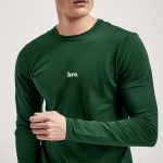 Bro, Long Sleeve Μπλούζα σε Πράσινο Χρώμα