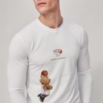 Champion Mindset Teddy, Long Sleeve Μπλούζα σε Λευκό Χρώμα